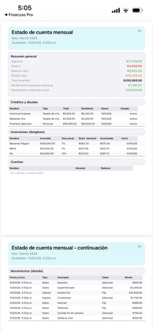Finanzas Pro Screenshot 6 of 6