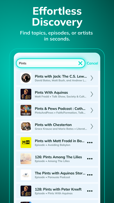 Fio: Catholic Music & Podcasts iPhone screenshot 8 - Music app