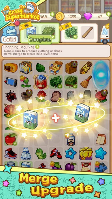 Crazy Supermarket -Puzzle Game Screenshot