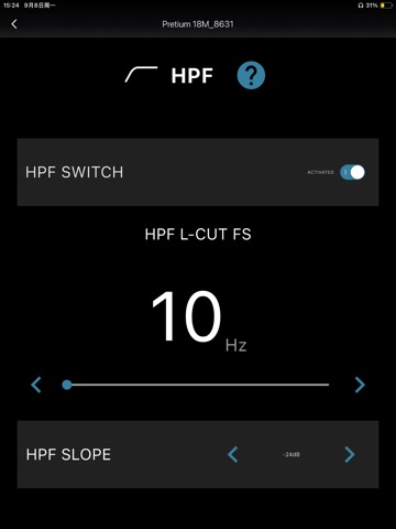 Summit HI-FI iPad screenshot