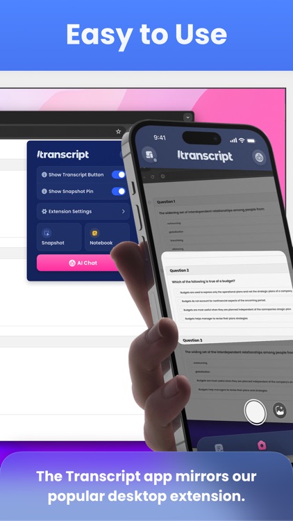 Transcript: AI Homework Helper