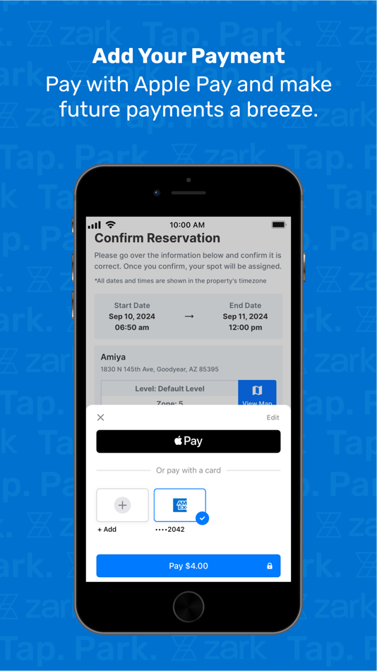 #6. Zark Parking (iOS) Podle: Zark Parking Solutions, Inc.
