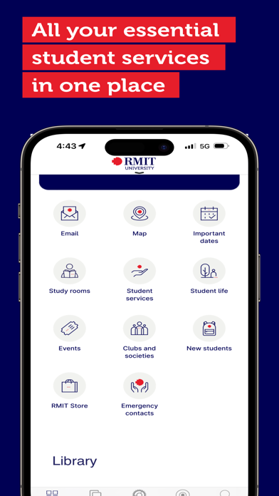 RMIT app Screenshot 2 of 4