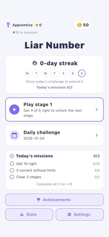 Liar Number: Logic Puzzle screenshot 4