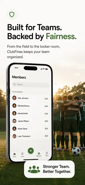 ClubFines: Team Fine Tracker screenshot 4