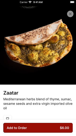 HOF Flatbreads app screenshot 3