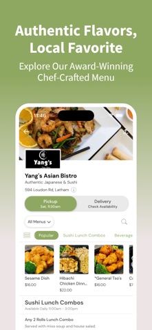 Yang's Asian Bistro Screenshot 2 of 5