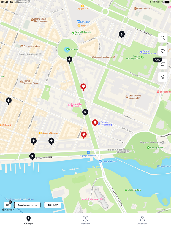 Screenshot #5 pour Plugsurfing — bornes de charge