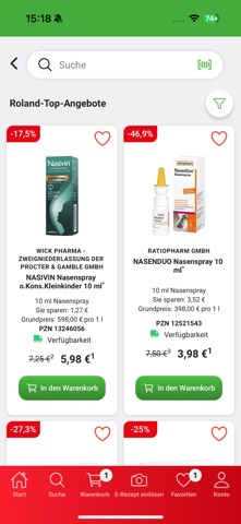 Roland Apotheke Stendal screenshot