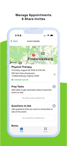 HealthVine iPhone screenshot