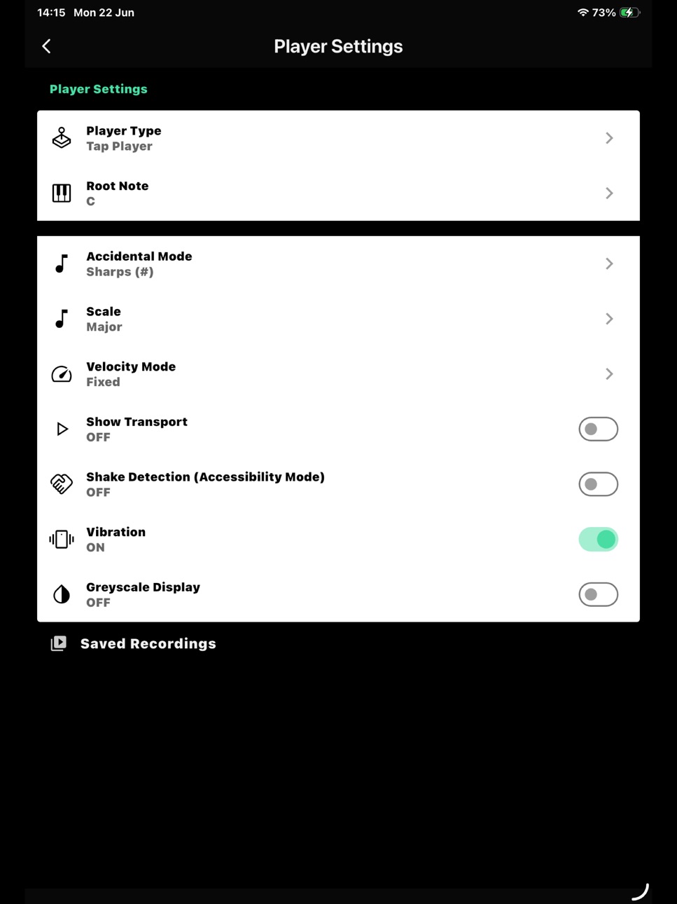 iPad screenshot