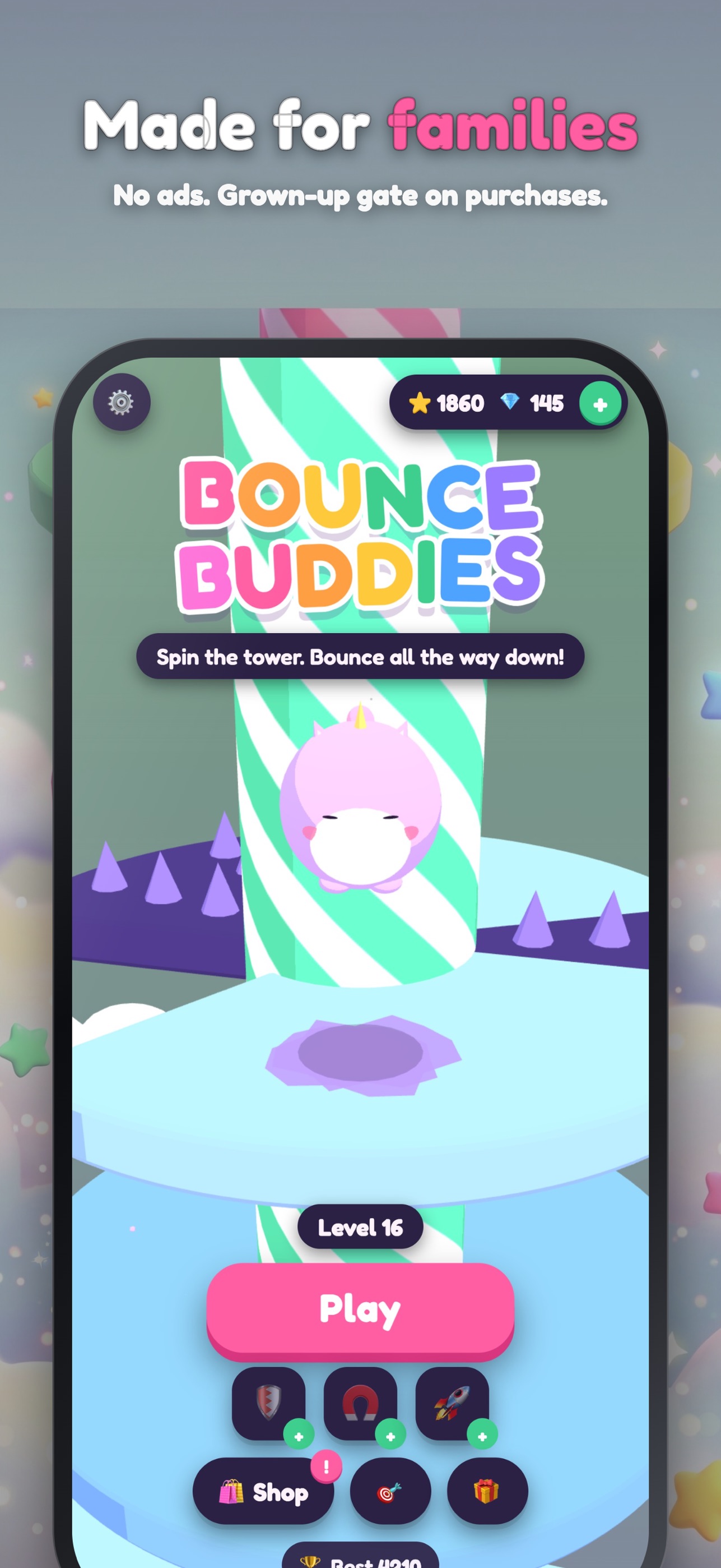 Screenshot 5 of Bounce Buddies: Tower Drop