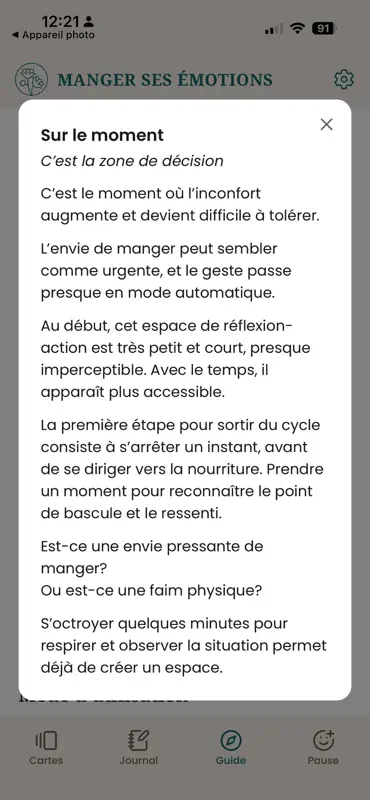 Manger ses émotions screenshot 6 of 10