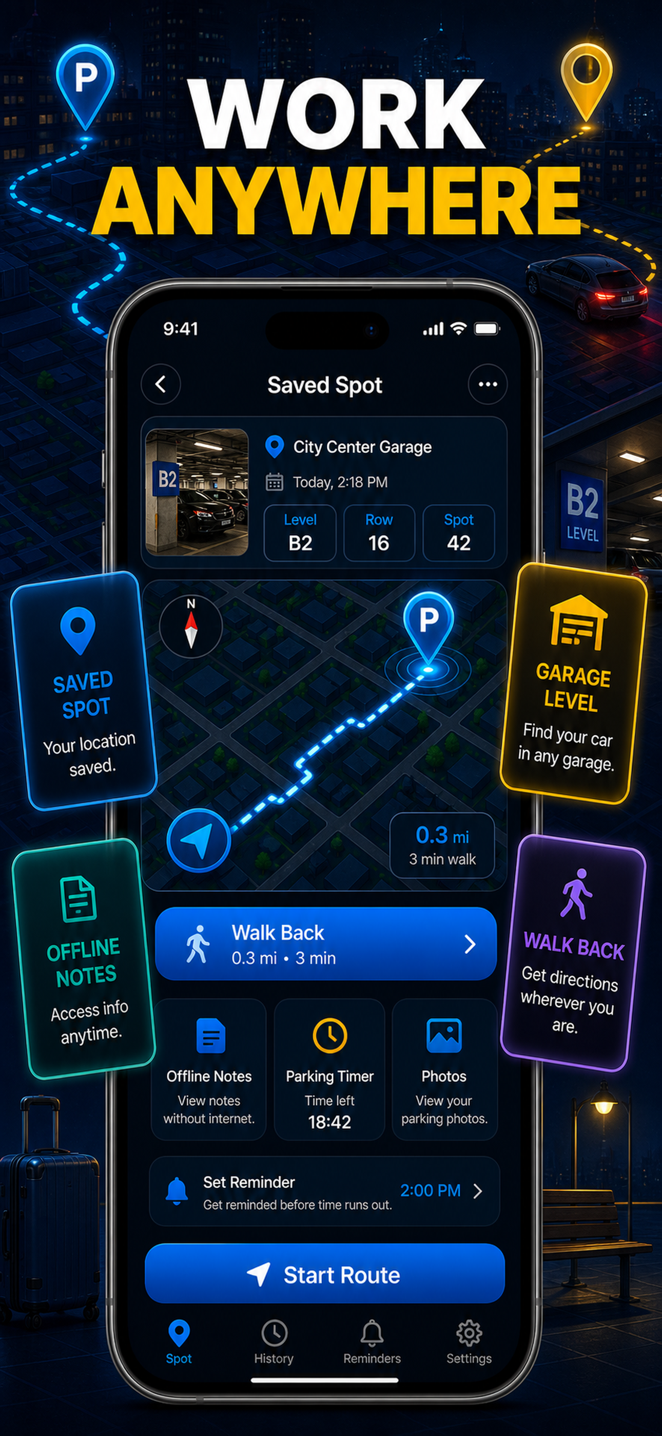 Find My Car: Parking Spot screenshot 9