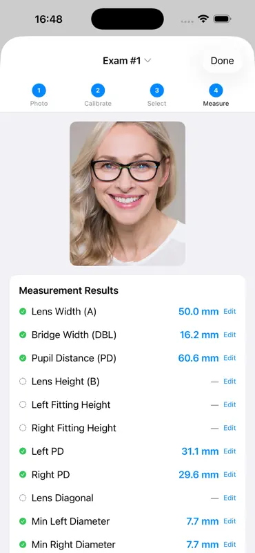 OptoExpert: Mide Lentes con IA screenshot 8 of 9