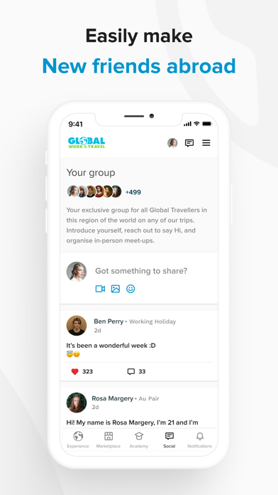 Global Work & Travel Screenshot