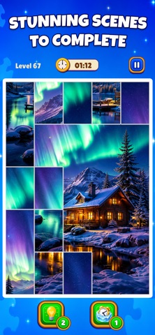 Picrush: Timed Picture Puzzle iPhone screenshot