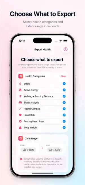 Export Health screenshot 3