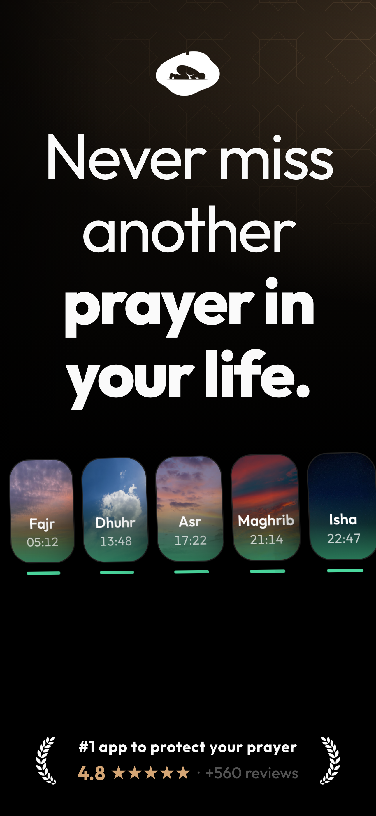 Khushu: Track Muslim Prayer