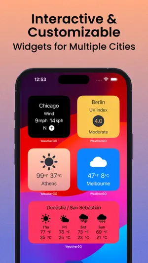 Live Weather App by WeatherGo screenshot 3