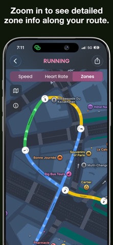 RunMapr: Run Map & HR Zones Screenshot 2 of 10