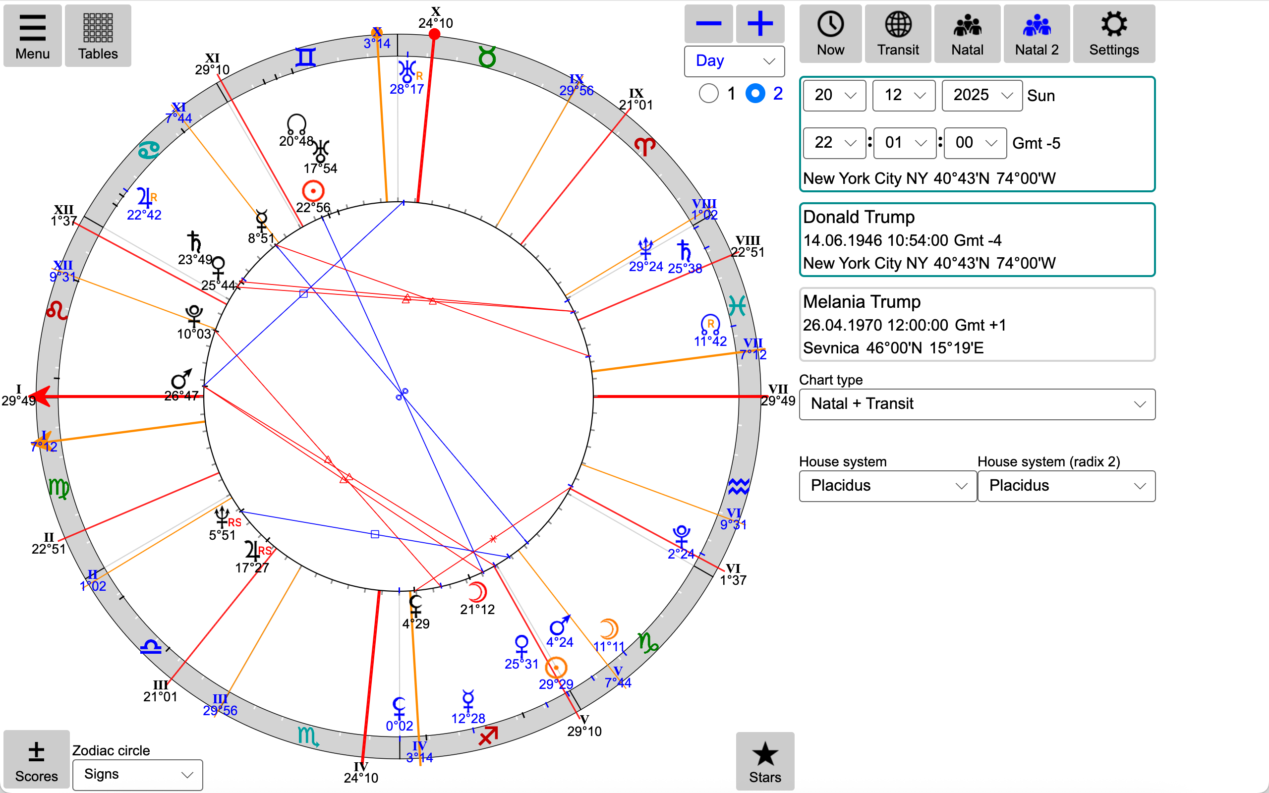 Astrological Charts Lite screenshot 22