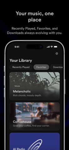 On AIRadio iPhone screenshot 7