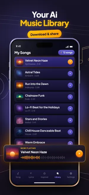 AI Music Generator Song Make screenshot 4