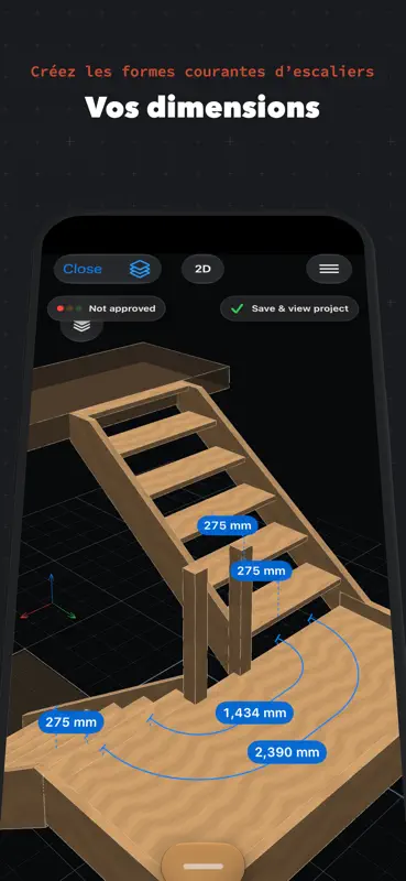 Calcul Escalier 3D screenshot 8 of 10