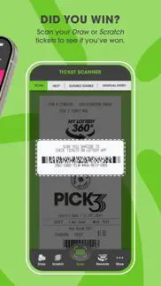 washington's lottery iphone screenshot 2