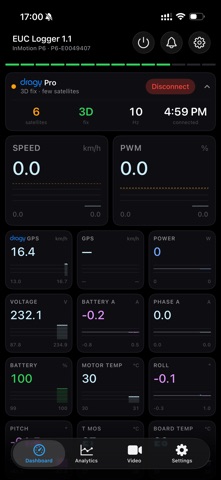 EUC Logger Screenshot 1 of 10