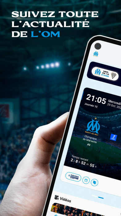 Screenshot #1 pour OM (Officiel)