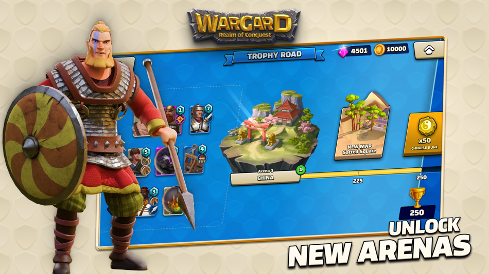 #7. Wargard: Realm of Conquest (iOS) Podle: Bulberry Studio Ltd