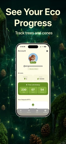 Sequoia — Grow Trees iPhone screenshot