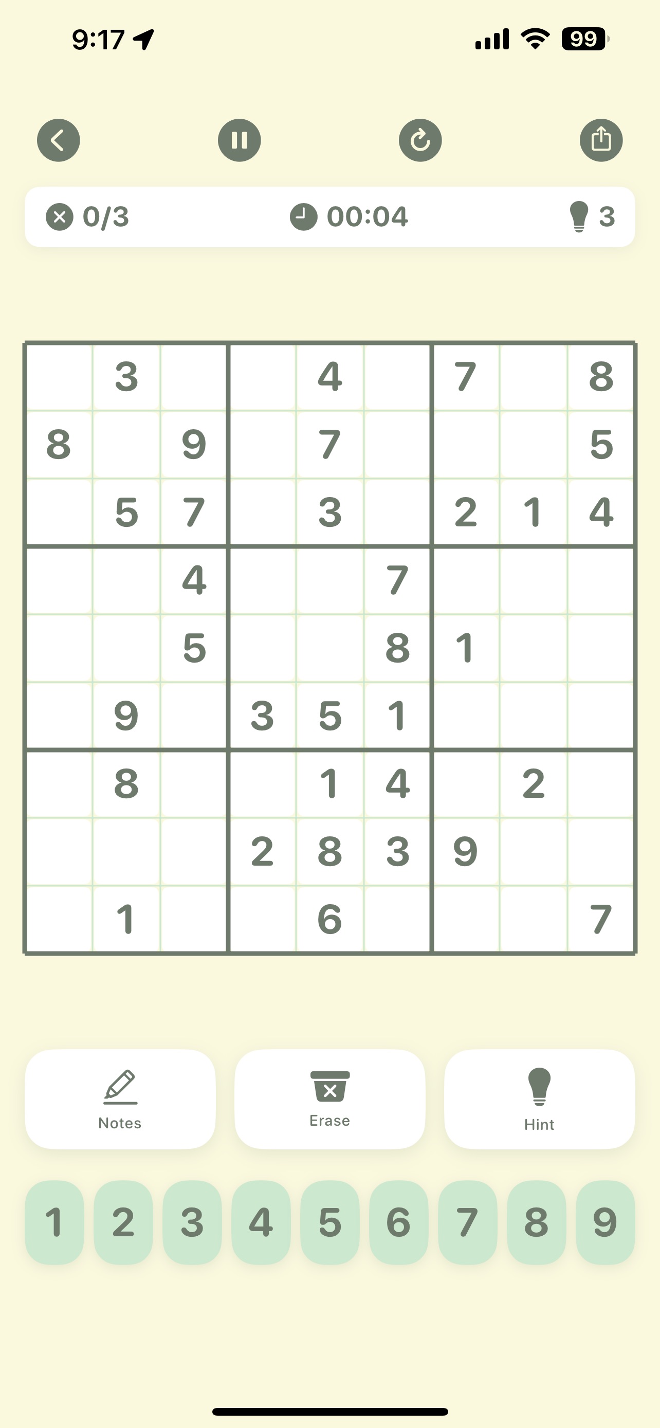 Screenshot 2 of Sudoku Master: No Ads Popups