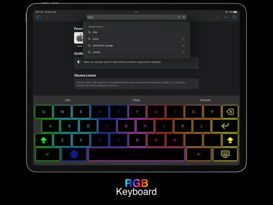 Screenshot #4 pour RGB Keyboard - LED Neon
