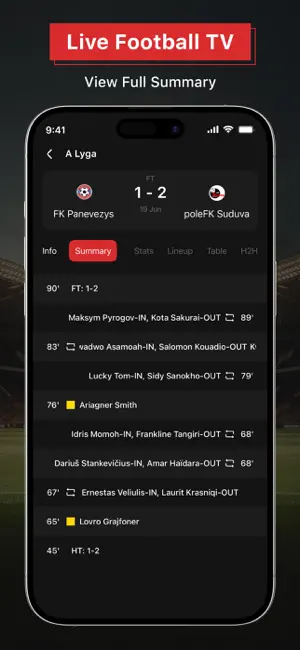 Live Football TV :Live Matches screenshot 4