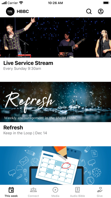 Screenshot #1 pour Hervey Bay Baptist Church