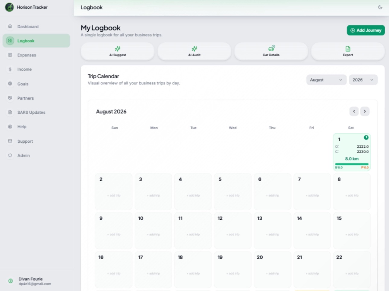 Screenshot 9 of Horison Tracker