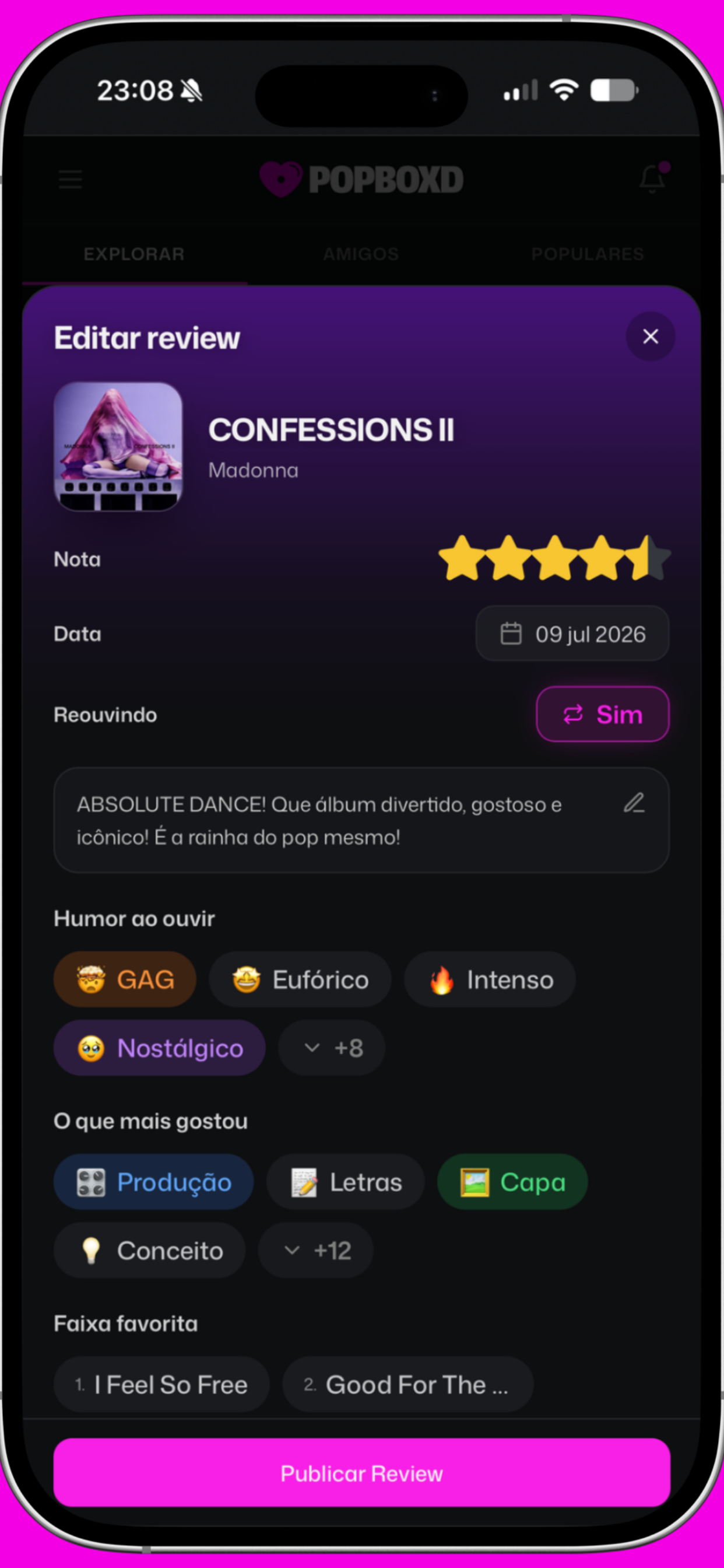POPBOXD – Rate Music screenshot 5