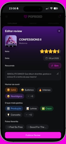POPBOXD – Rate Music Screenshot 5 of 8
