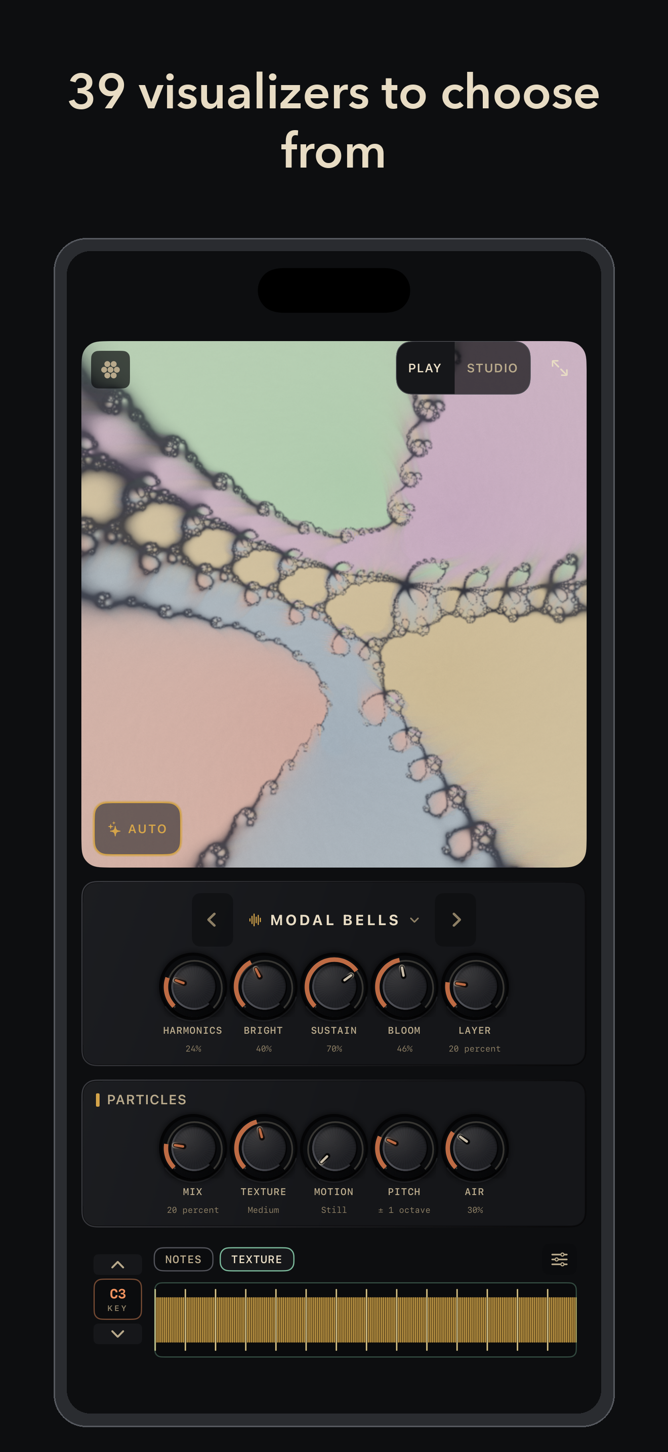 Particle Chimes: Ambient Synth screenshot 3