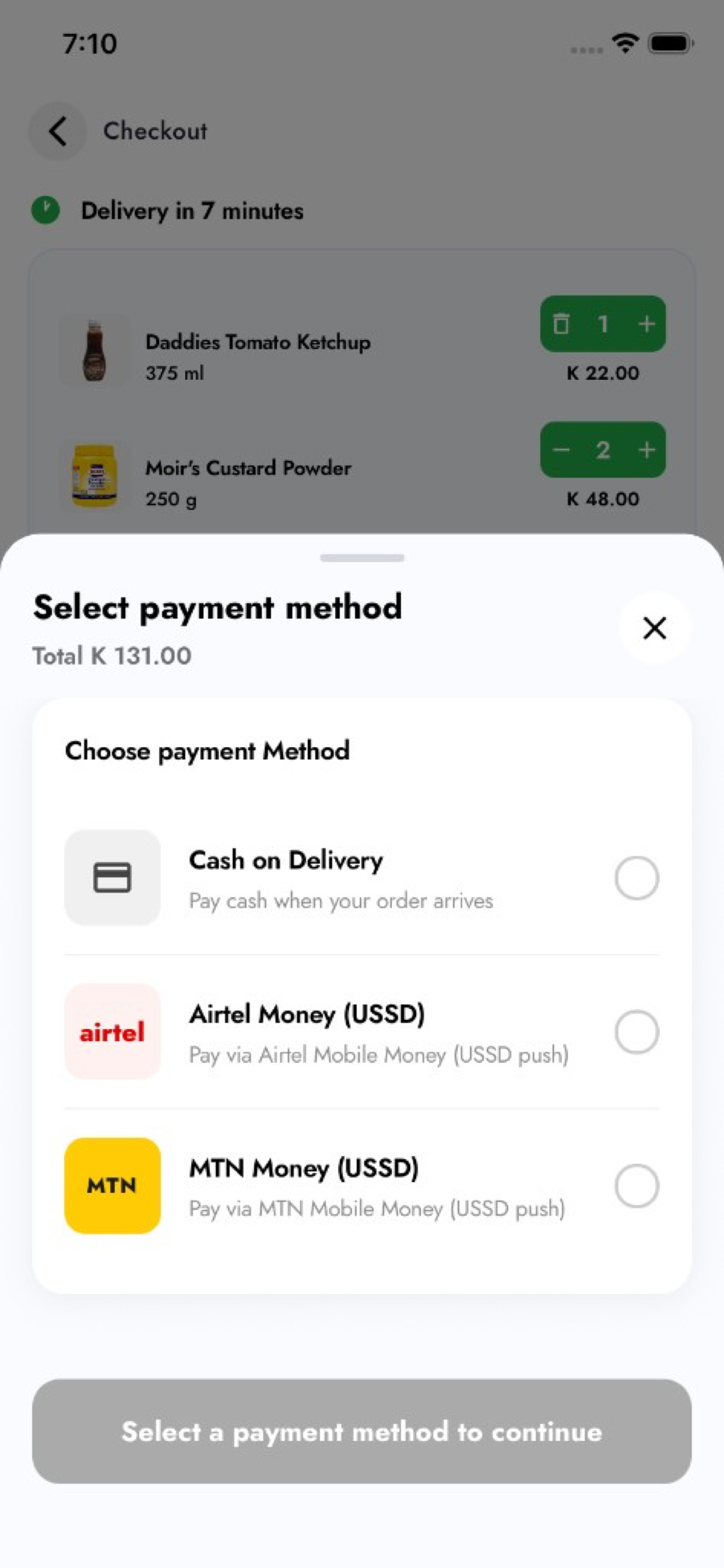 Bunzo: Groceries & more screenshot 5