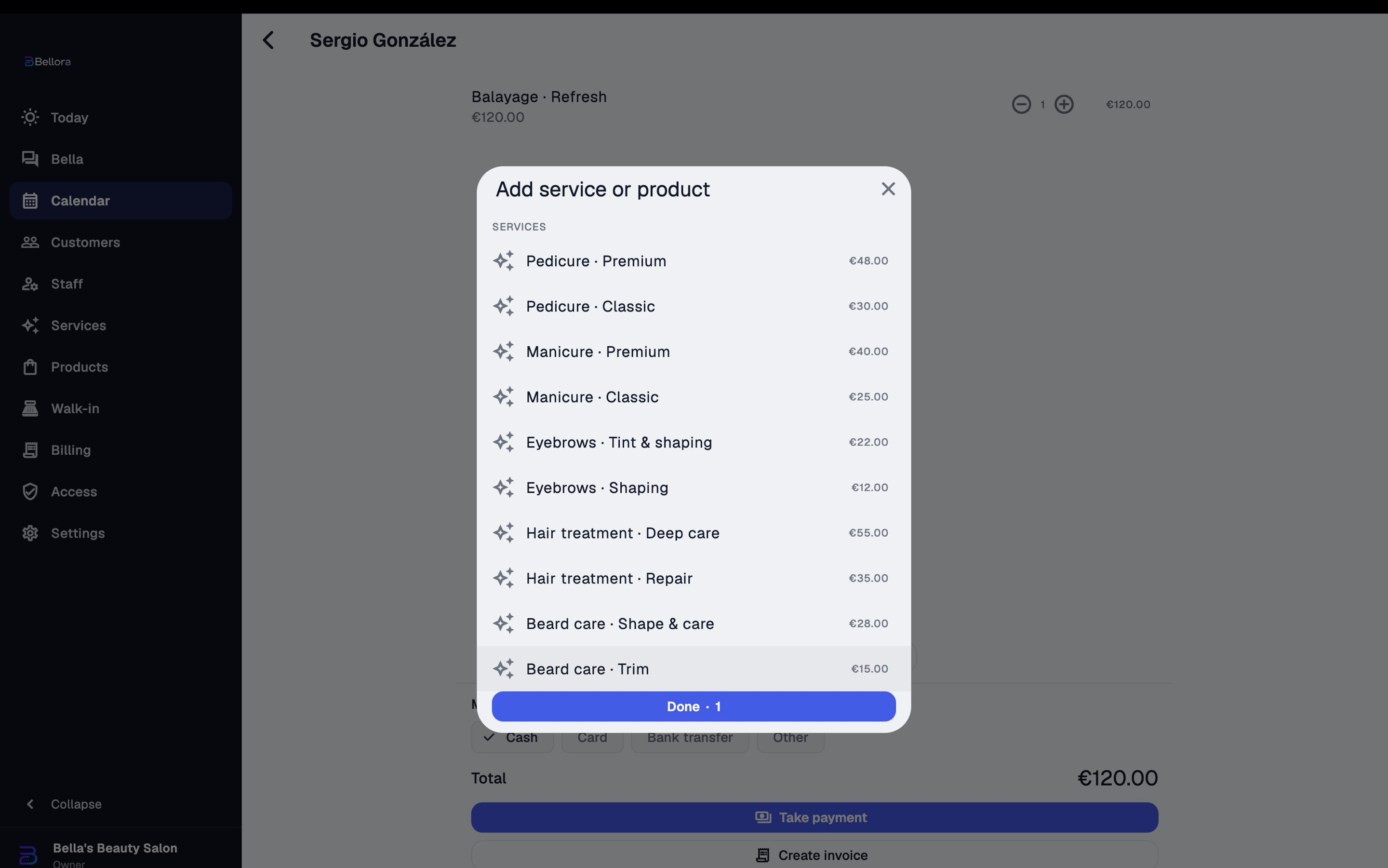 Bellora: Salon Manager screenshot 13