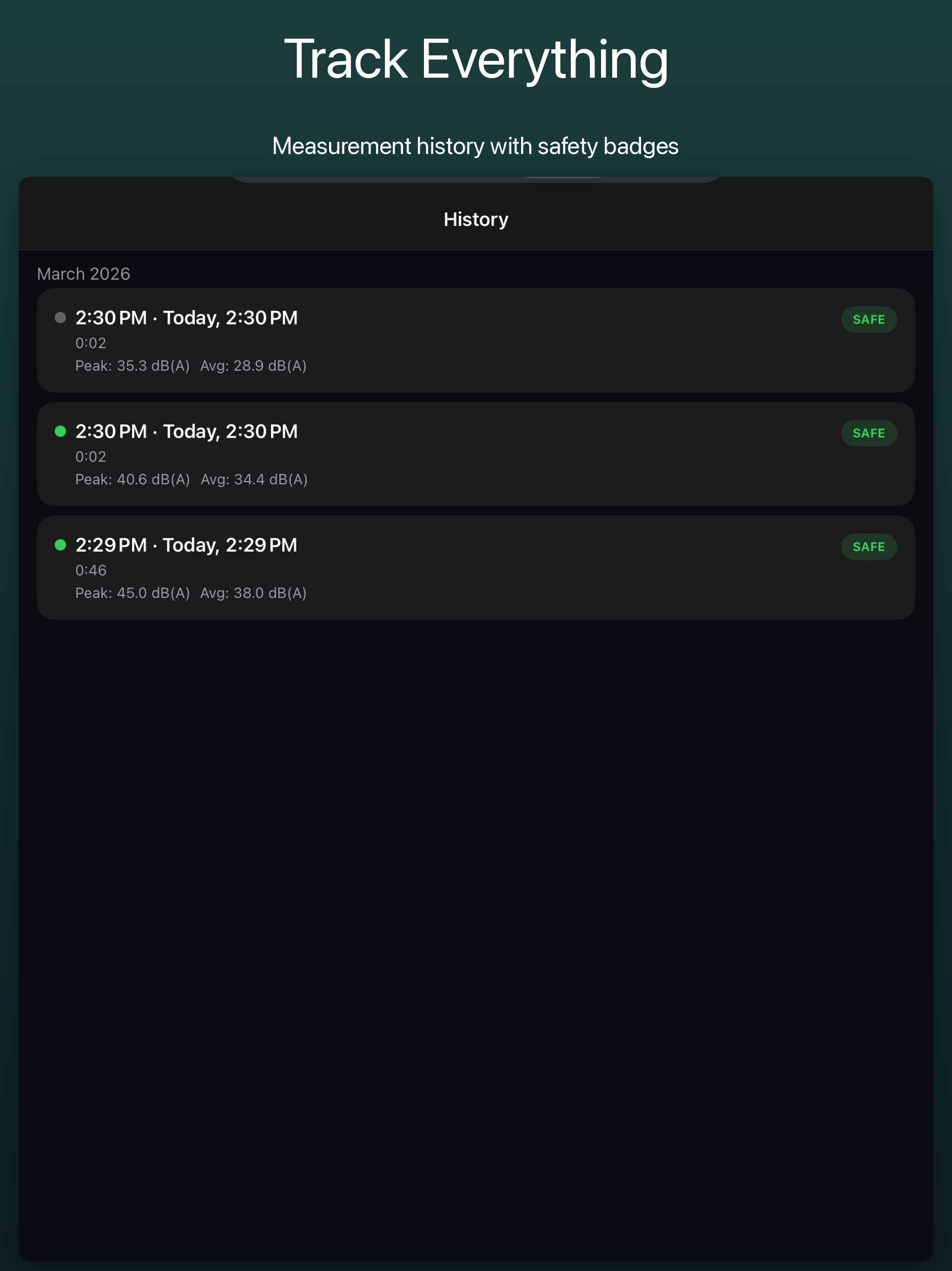 LudyMeter - Sound Level Meter screenshot 11