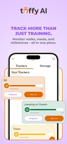 Toffy AI: Dog Training App screenshot