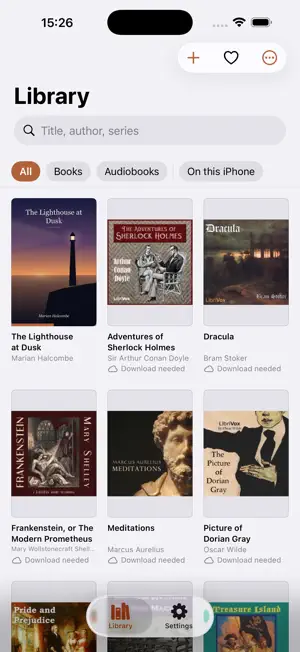 Books: audiobooks by HutApp screenshot 1