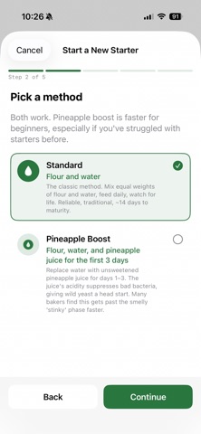 App screenshot