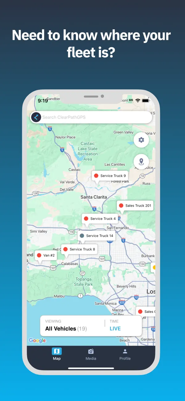 Screenshot #1 pour ClearPathGPS Manager