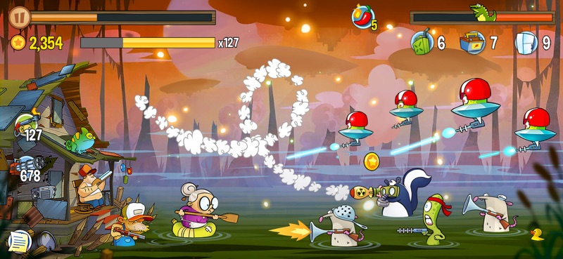 Swamp Attack screenshot 9